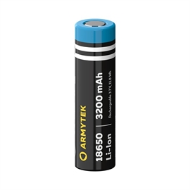 Armytek 18650 Li-Ion 3200mAh Genopladelig Batteri